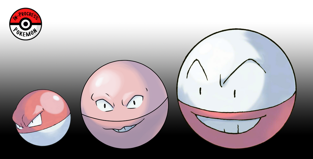Voltorb Explode 100 - 101 Voltorb Line by InProgressPokemon on DeviantArt