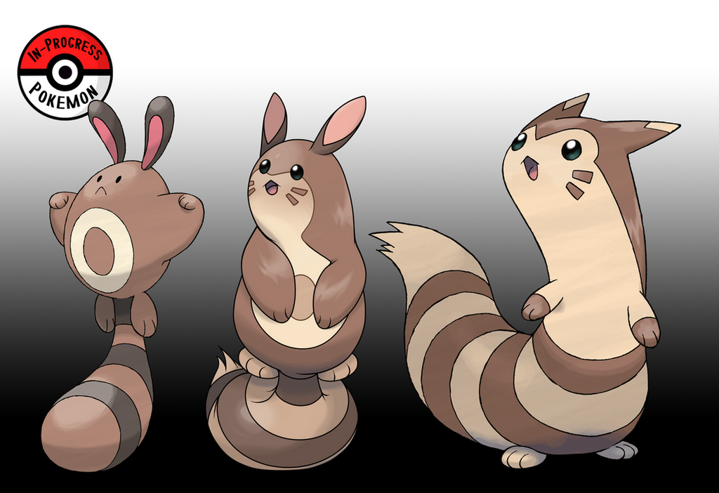 161 - 162 Sentret Line by InProgressPokemon on DeviantArt
