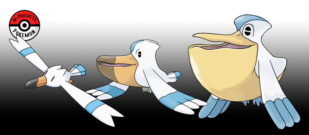 278 - 279 Wingull Line by InProgressPokemon on DeviantArt