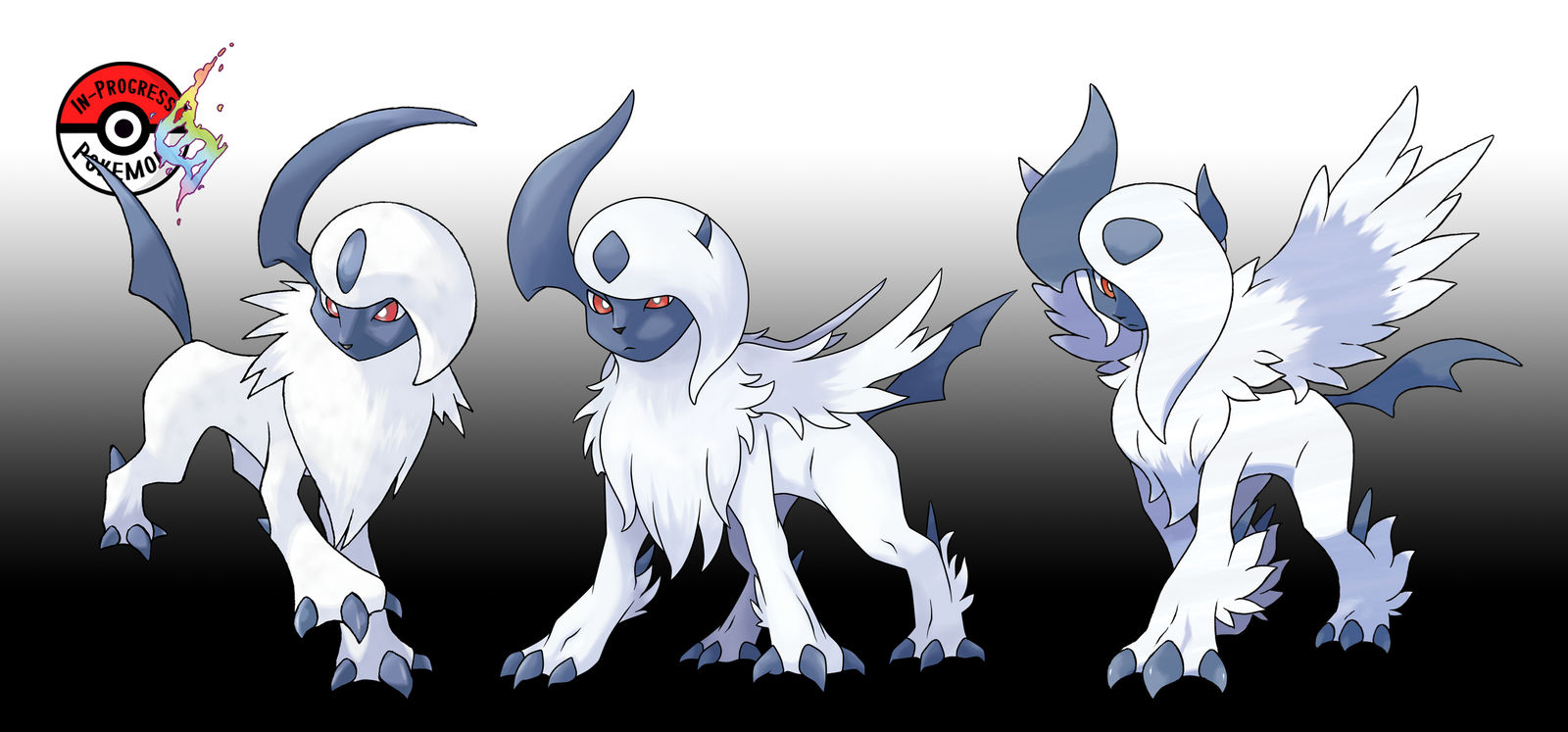 Absol 359 359 Mega Absol by InProgressPokemon on DeviantArt