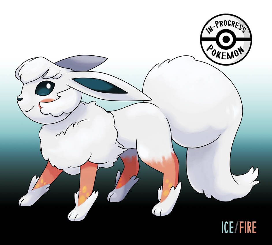 Dual Type Middle Evolution Dual-Type Eeveelutions - Thermeon by InProgressPokemon on DeviantArt
