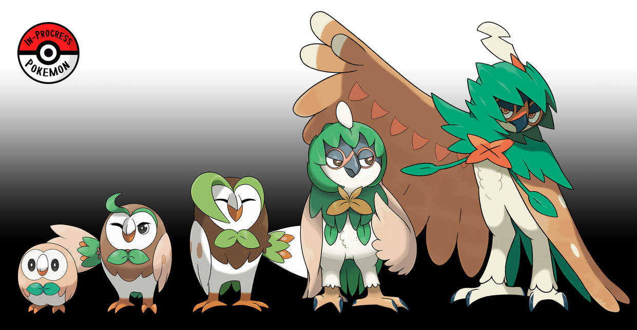 Rowelett Evolution Pokemon Rowlett Evolution Line – IKFO