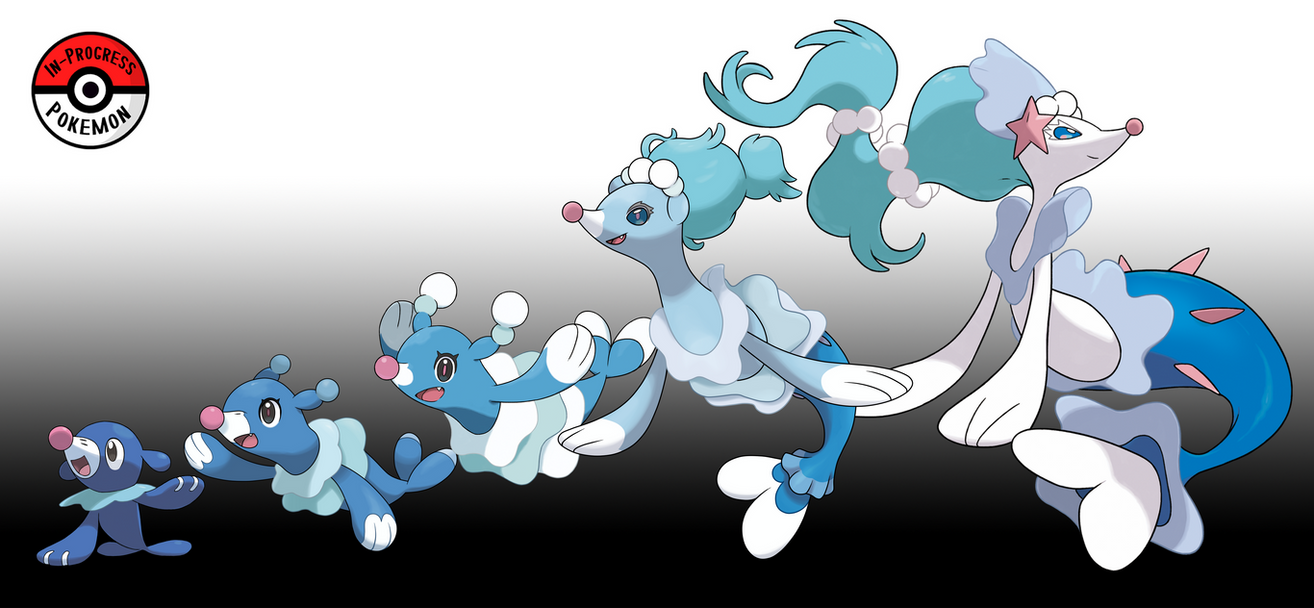 728 - 730 Popplio Line by InProgressPokemon on DeviantArt