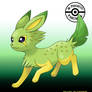 Dual-Type Eeveelutions - Citreon (Grass/Electric)