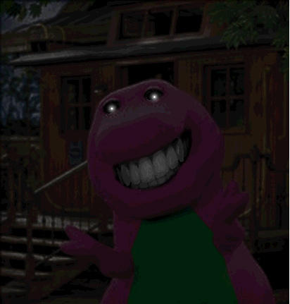 Evil Barney by andrewtodaro on DeviantArt