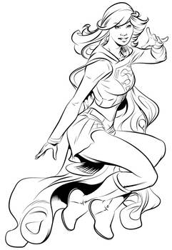 Supergirl Inks