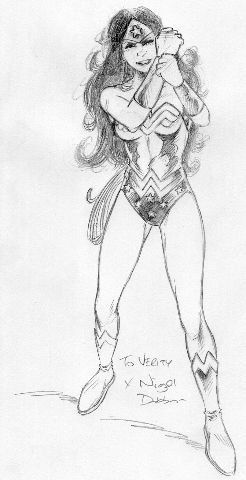 Wonder Woman sketch