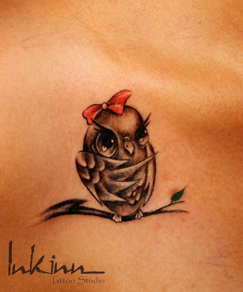Baby bird tattoo Inkinn Tattoo Studio by tattooartistsouthdel on