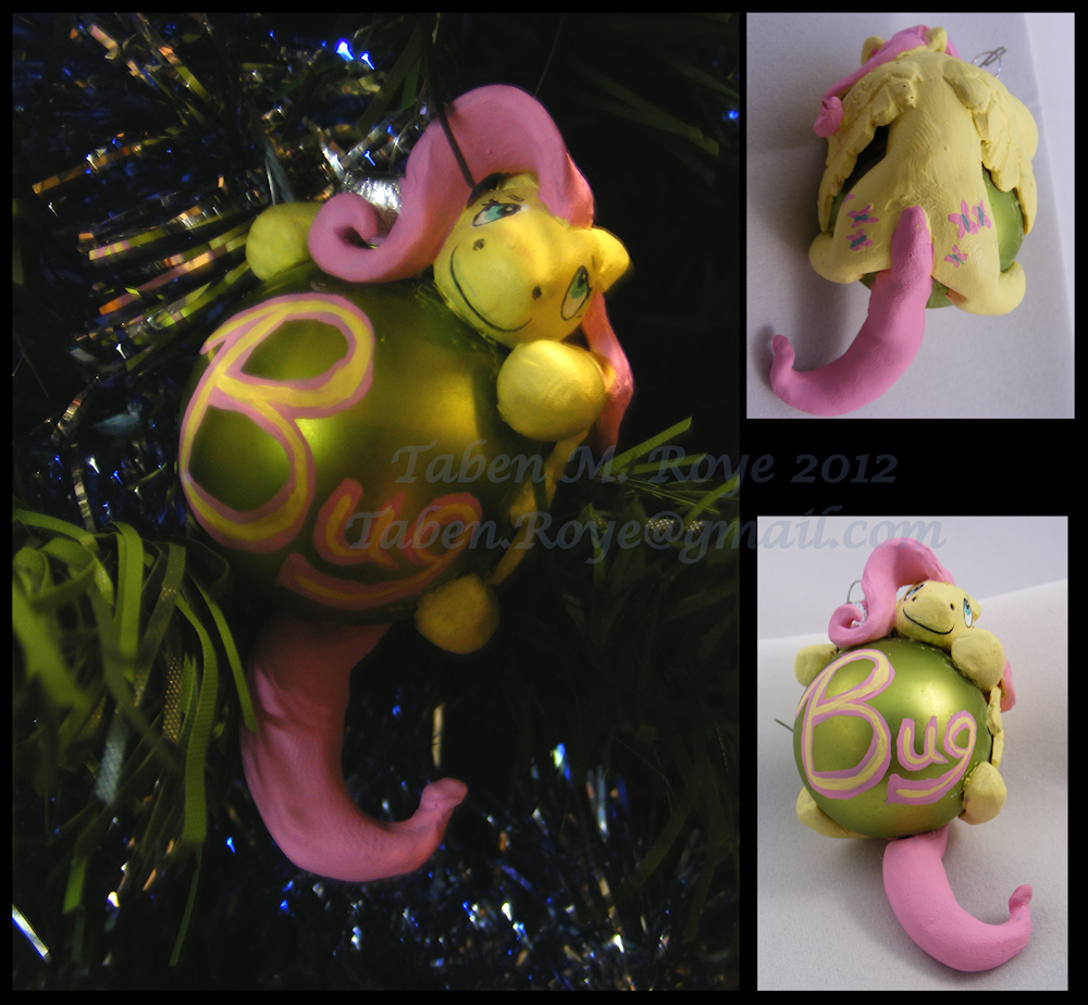 Fluttershy Holiday Ornament