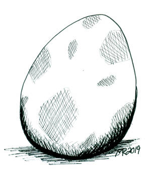 Inktober 2019: #7-Egg