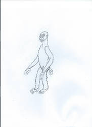 Challenger's Ape (Darwinpithicus Perdita) (LW2020)