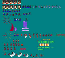 Xemcail Sprite Sheet UPDATE