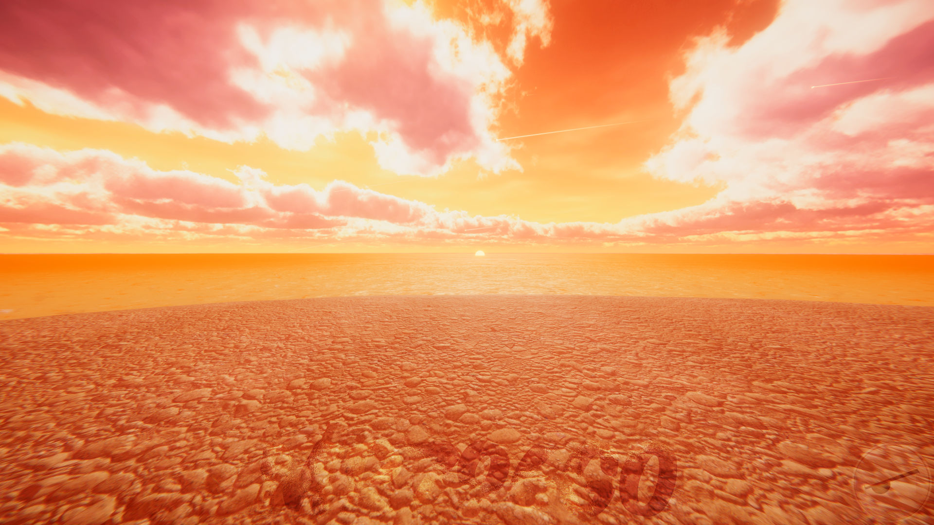 VRChat | Orange Scenery by Wolvegrapher on DeviantArt