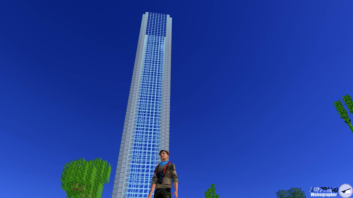 VRChat 2023 | Minecraft Tower by Wolvegrapher on DeviantArt
