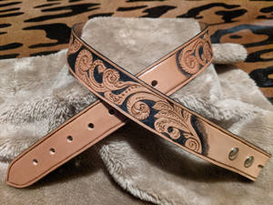 Western Scroll Belt