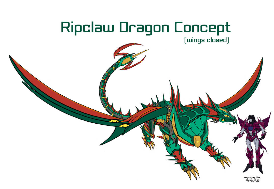 Ripclaw Ripclaw Dragon Wings Closed by EmperorKumquat on DeviantArt
