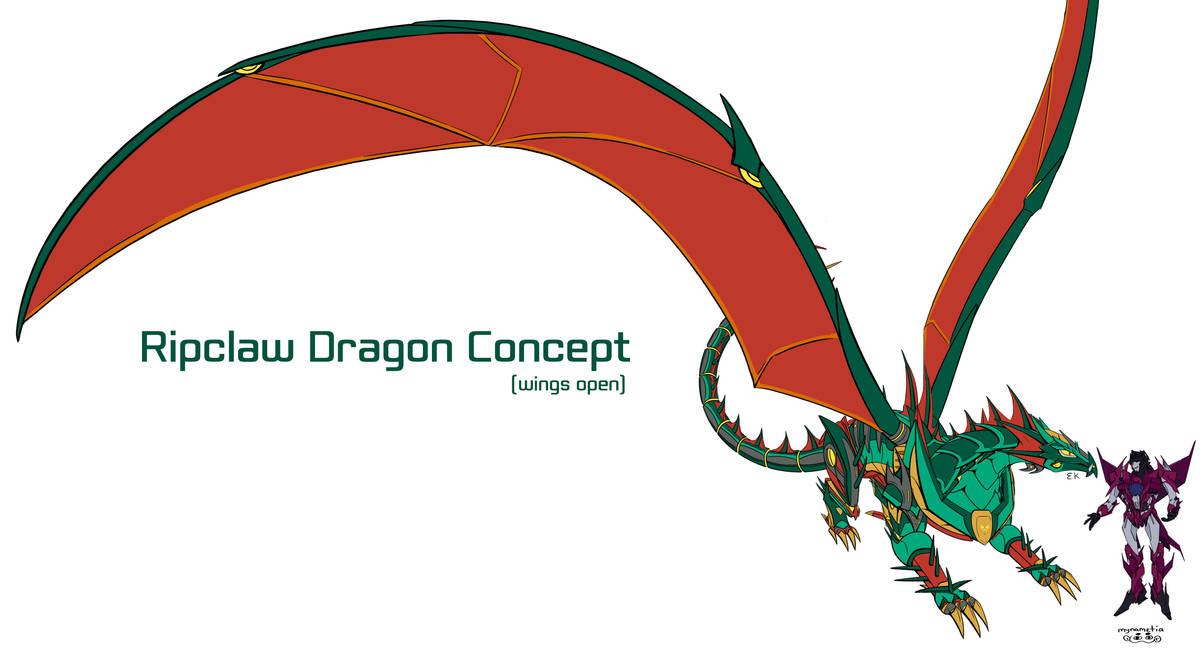 Ripclaw Ripclaw Dragon Wings Open by EmperorKumquat on DeviantArt