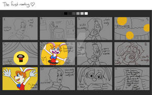 Rowena and Jess Rabbit Storyboard