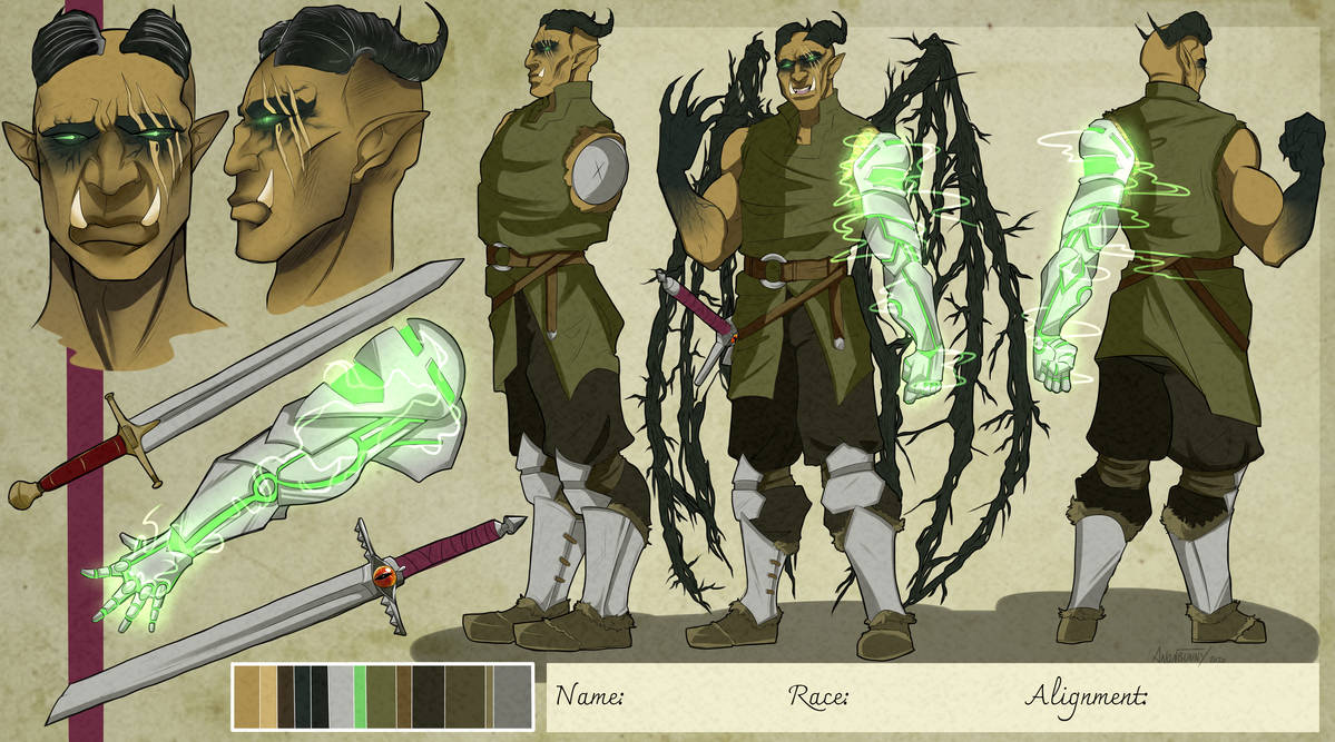 Character Sheet Commission by AnonBunnyArt on DeviantArt