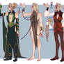Dragon Age: Adonis Thorne Outfit Timeline