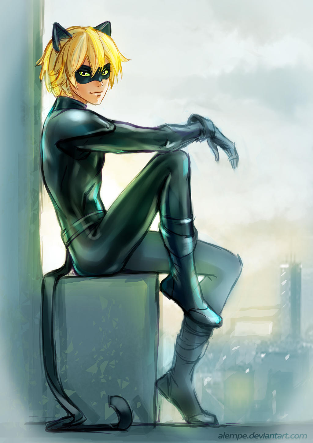 Chat Noir By Alempe On Deviantart Chat Noir By Alempe On Deviantart