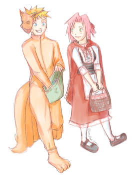 NaruSaku Halloween Request