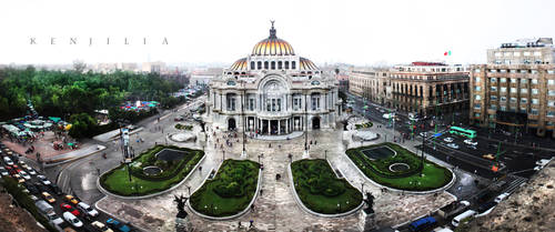 Palacio de Bellas Artes by Kenjilia