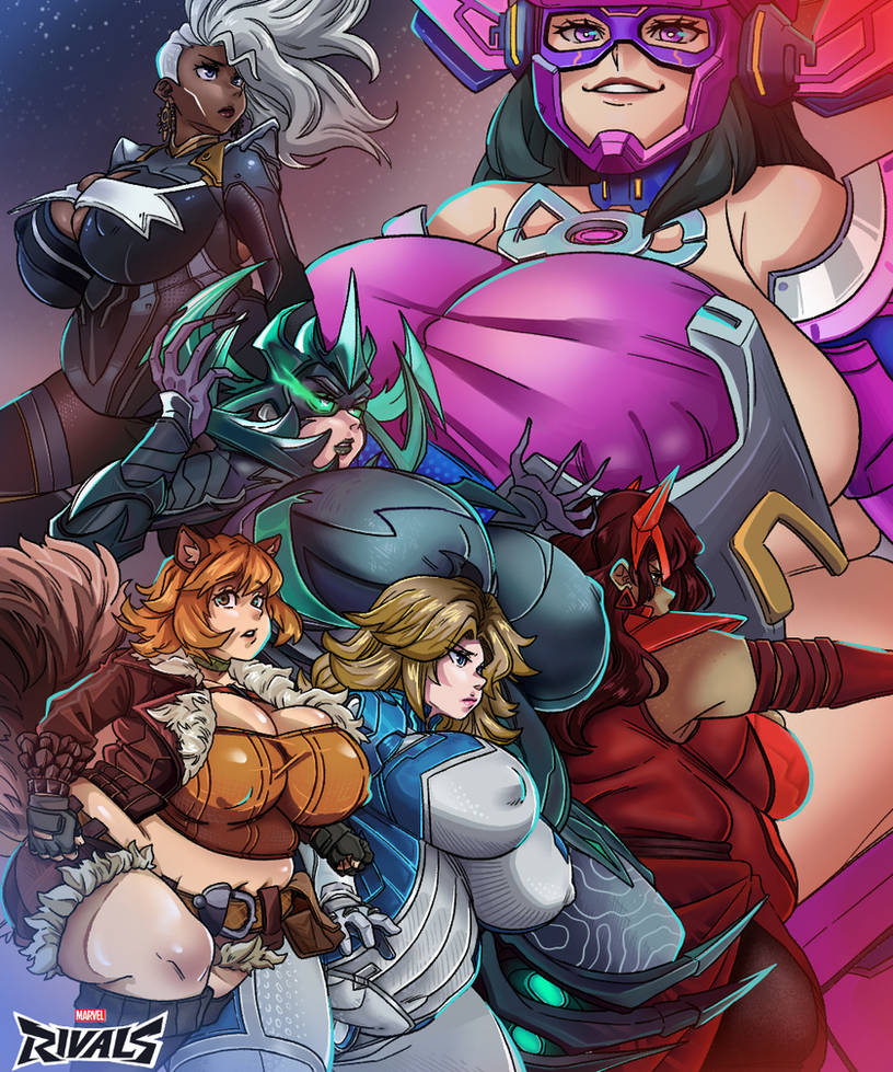Marvel Rivals Drawig THE MARVEL RIVALS ART! by DarksideB on DeviantArt