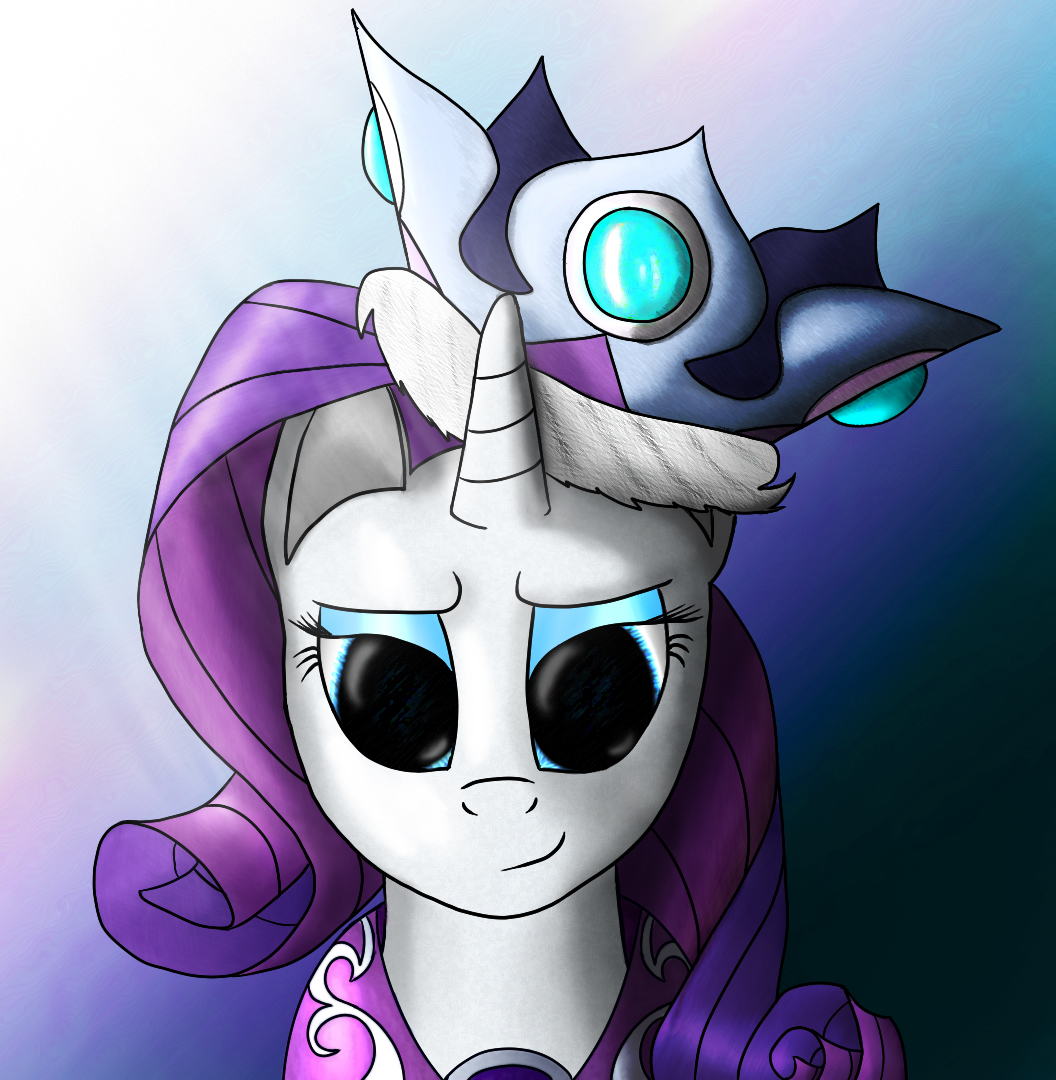 Queen Rarity by QuadICE on DeviantArt