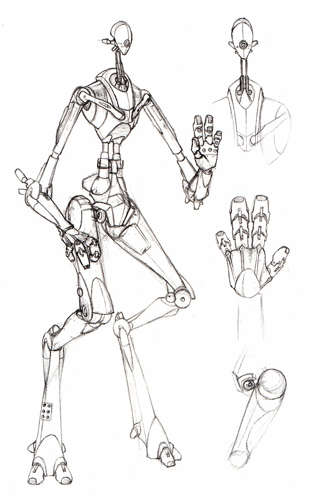 images Humanoid Robot Robot Sketch Drawing humanoid robot by kidoho on deviantart