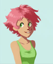 Aelita in green