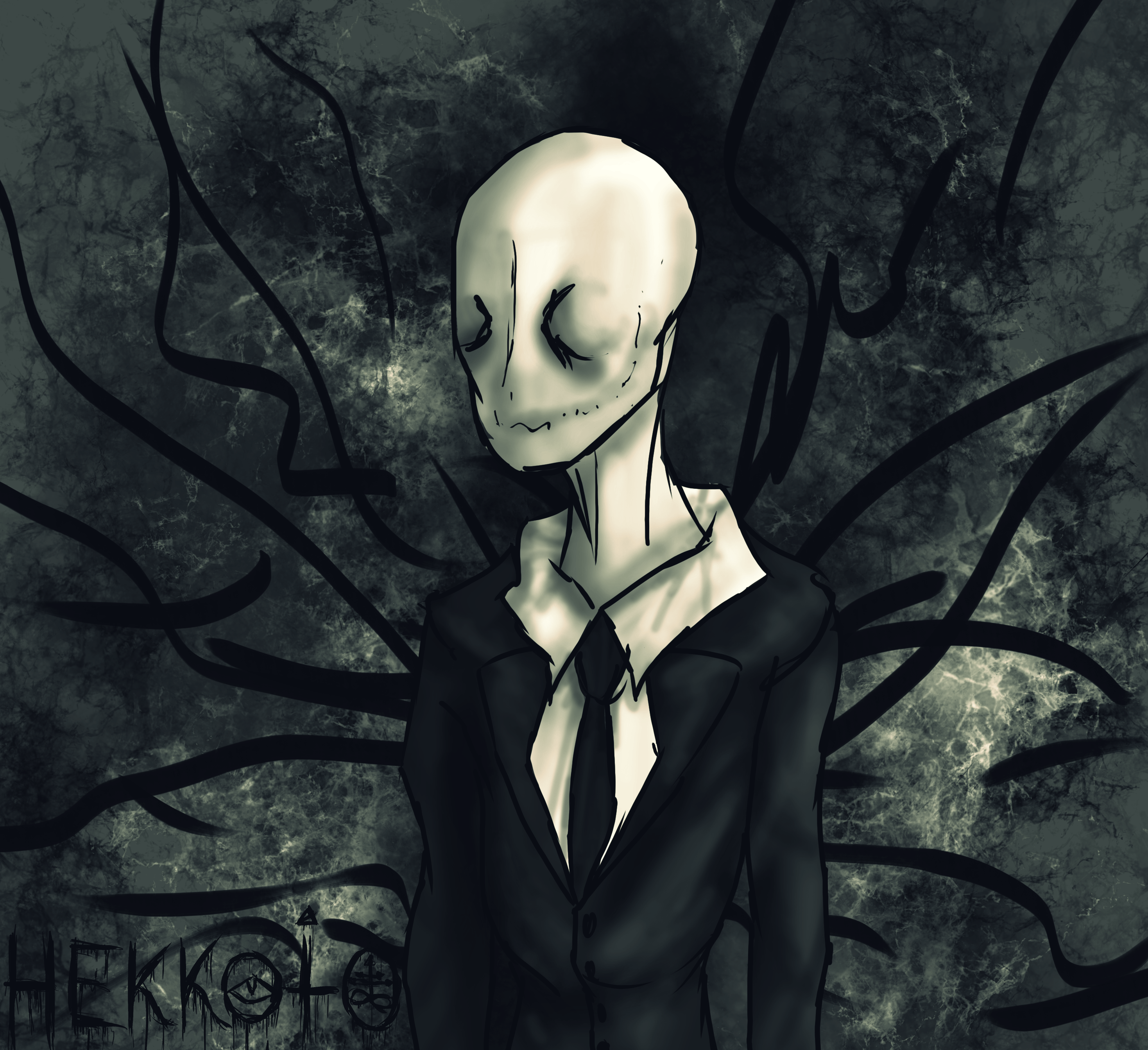 Slenderman Jeff the Killer Creepypasta Fan art, others transparent  background PNG clipart