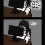 Jeff playing Five Nights At Freedys part 1 comic
