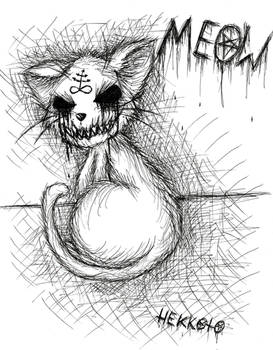 Satanic cat