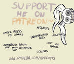 Support me on Patreon~ by Hekkoto