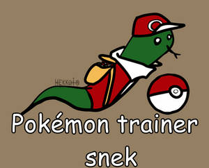 Day 104: Pokemon trainer snek [365 days of snek]