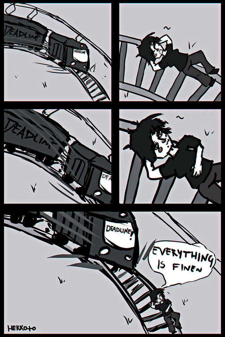 Deadline Rage Comic Deadline short comic by Hekkoto on DeviantArt