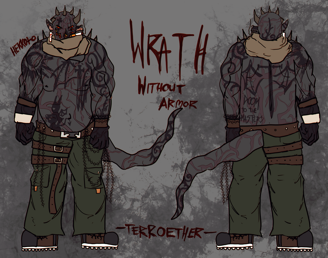 Wrath Matching Wrath -concept art- by Hekkoto on DeviantArt
