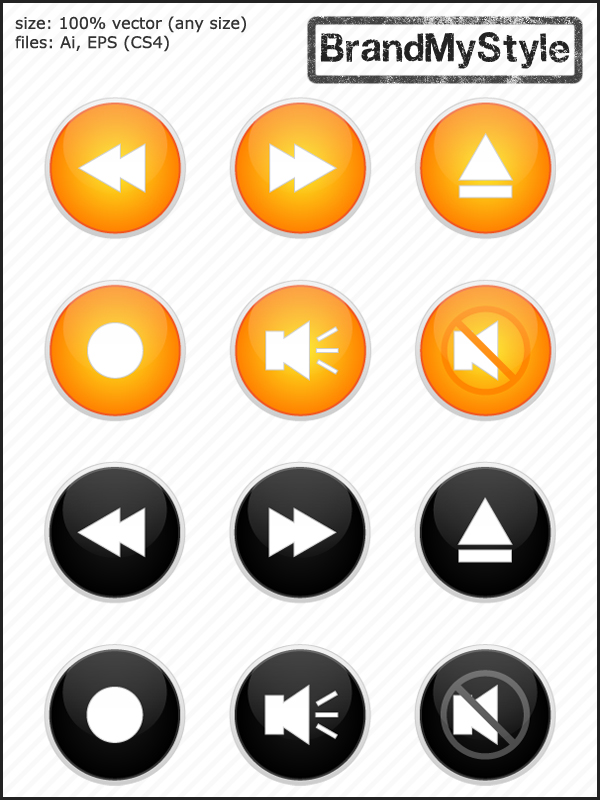 MEDIA BUTTONS v2.0