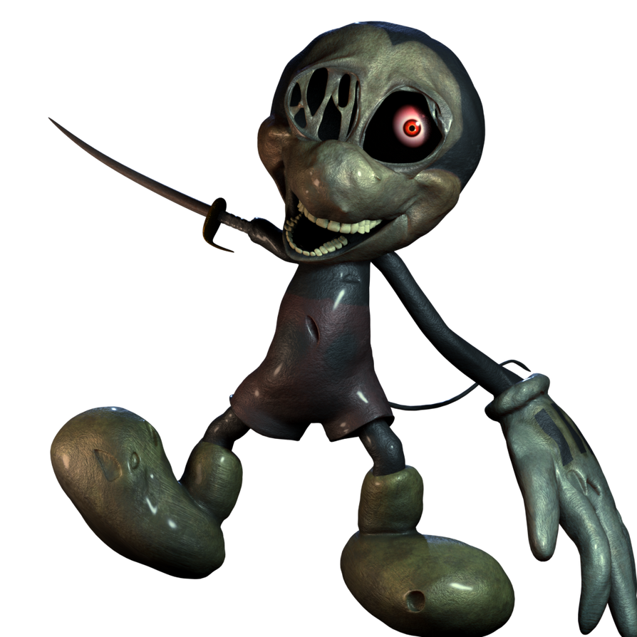 Disordered Mickey Decimated Mickey Render by zanerthefurry on DeviantArt