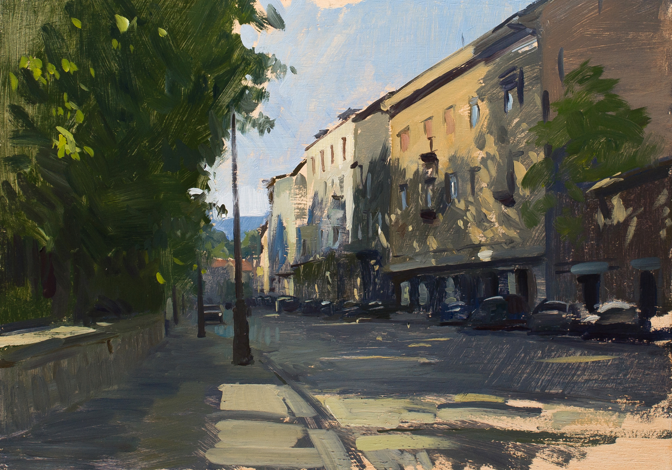 Afternoon Shadows, Ribnjak (Zagreb)