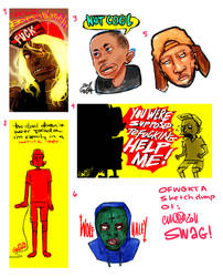 OFWGKTA - sketch dump 1