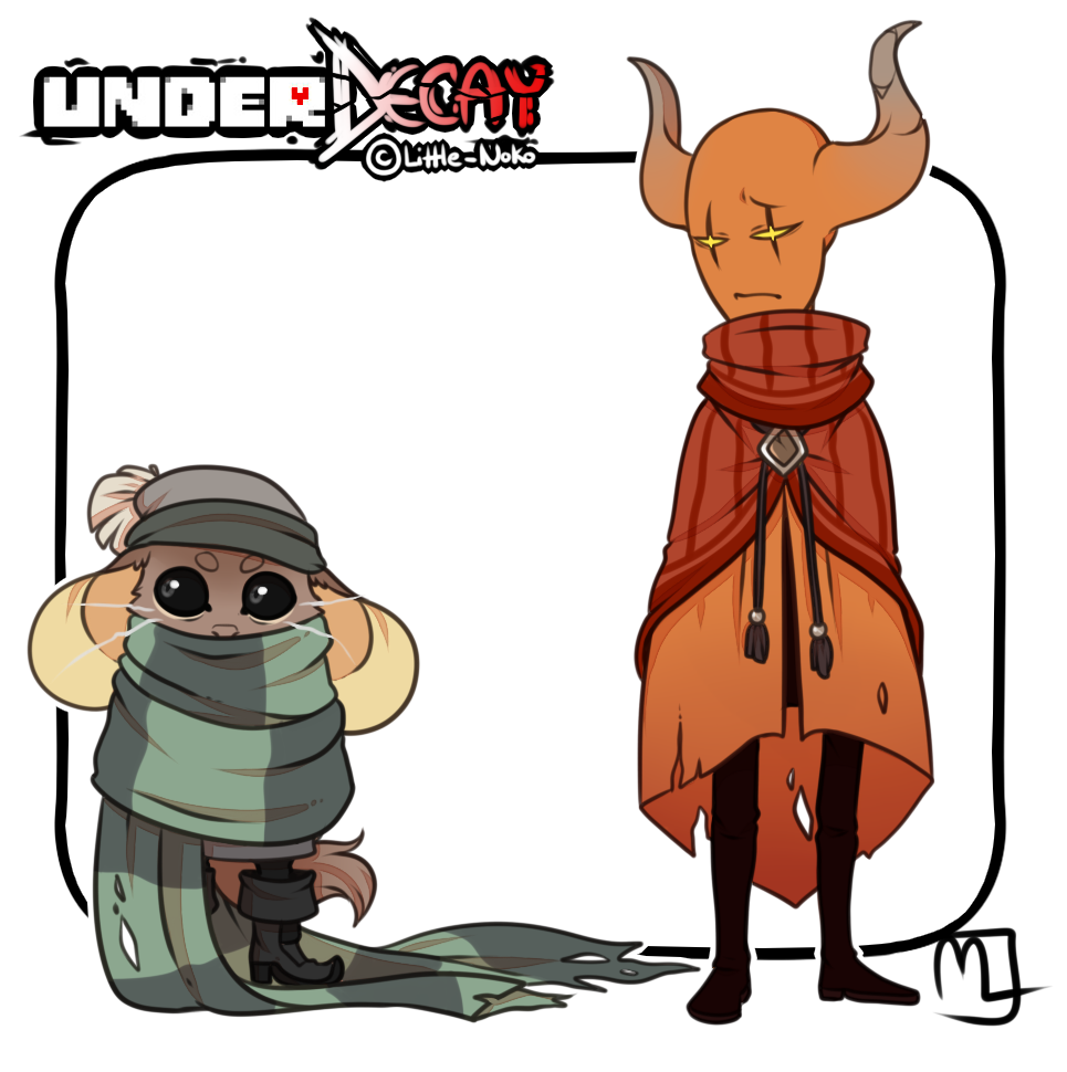 UnderDecay- Scarf Mouse and Nacarat Jester