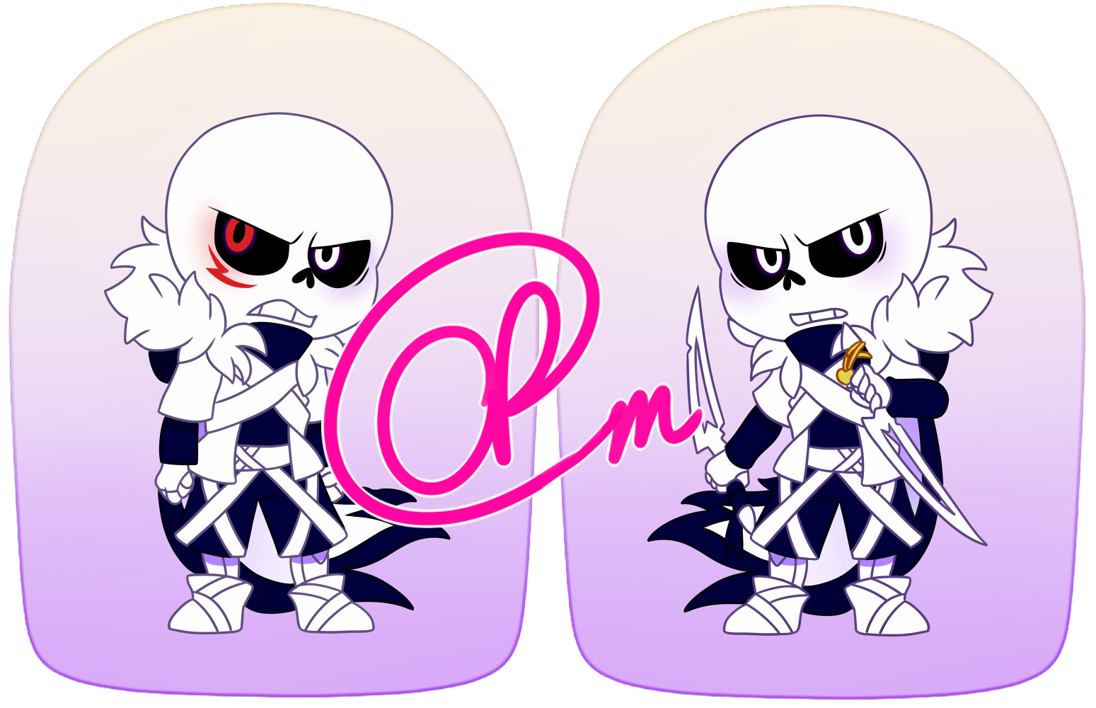 Underverse / XTale Cross Sans Dakimakura