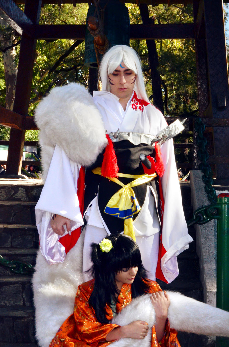 Rin y Sesshomaru