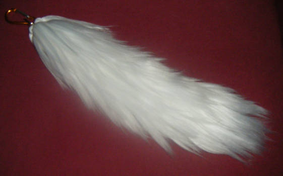 White Yarn Tail - For Sale