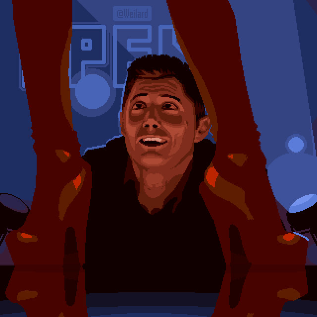 Dean, 2x version, animated by Weilard on DeviantArt
