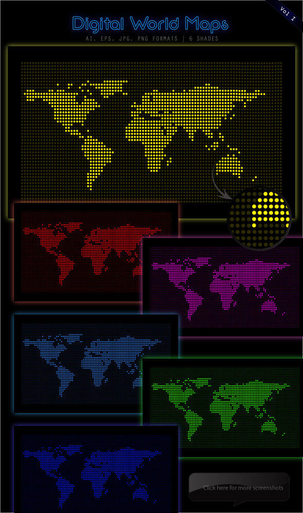 Digital World Maps by diamonddew123 on DeviantArt