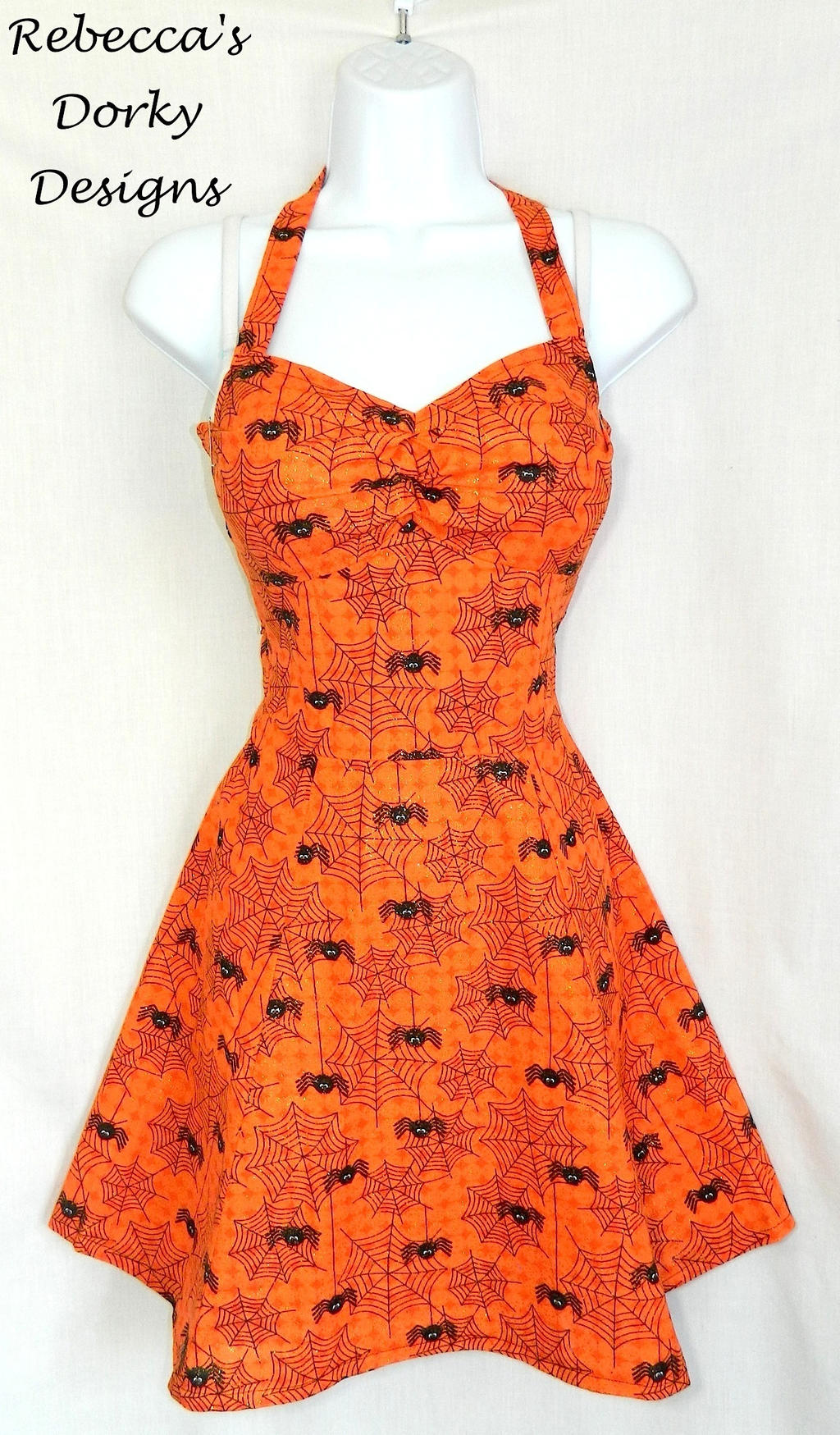 Halloween spider dress