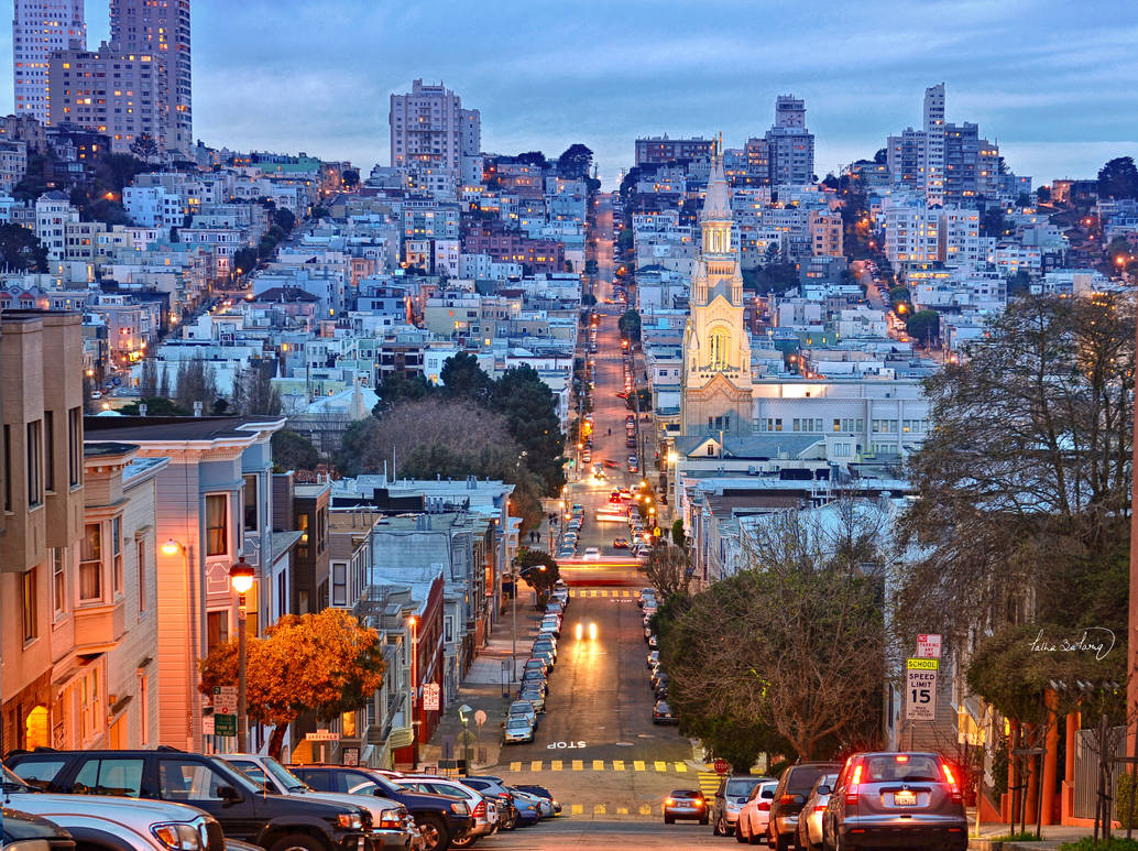 Вый город. Сан Франциско. Америка Сан Франциско. Бульвар Гиэри Сан Франциско. Сан Франциско штат Калифорния.